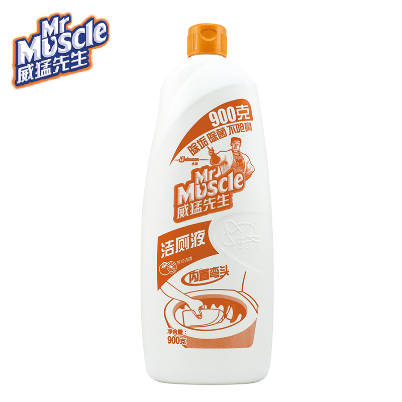 【天猫超市】Mr Muscle/威猛先生 洁厕剂柑橘清香洁厕液900g