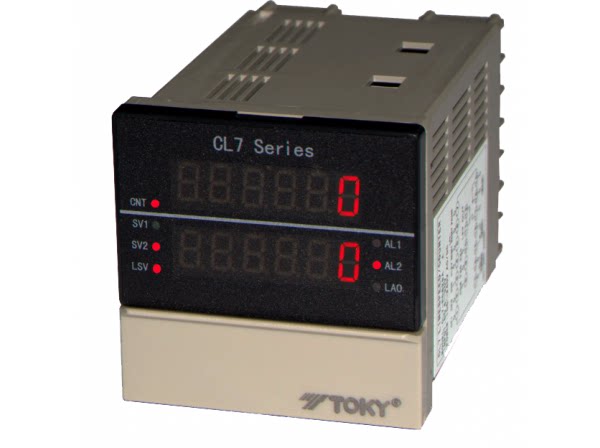 Tokytozaki counter CL7 Line speed length counting dual function instrument
