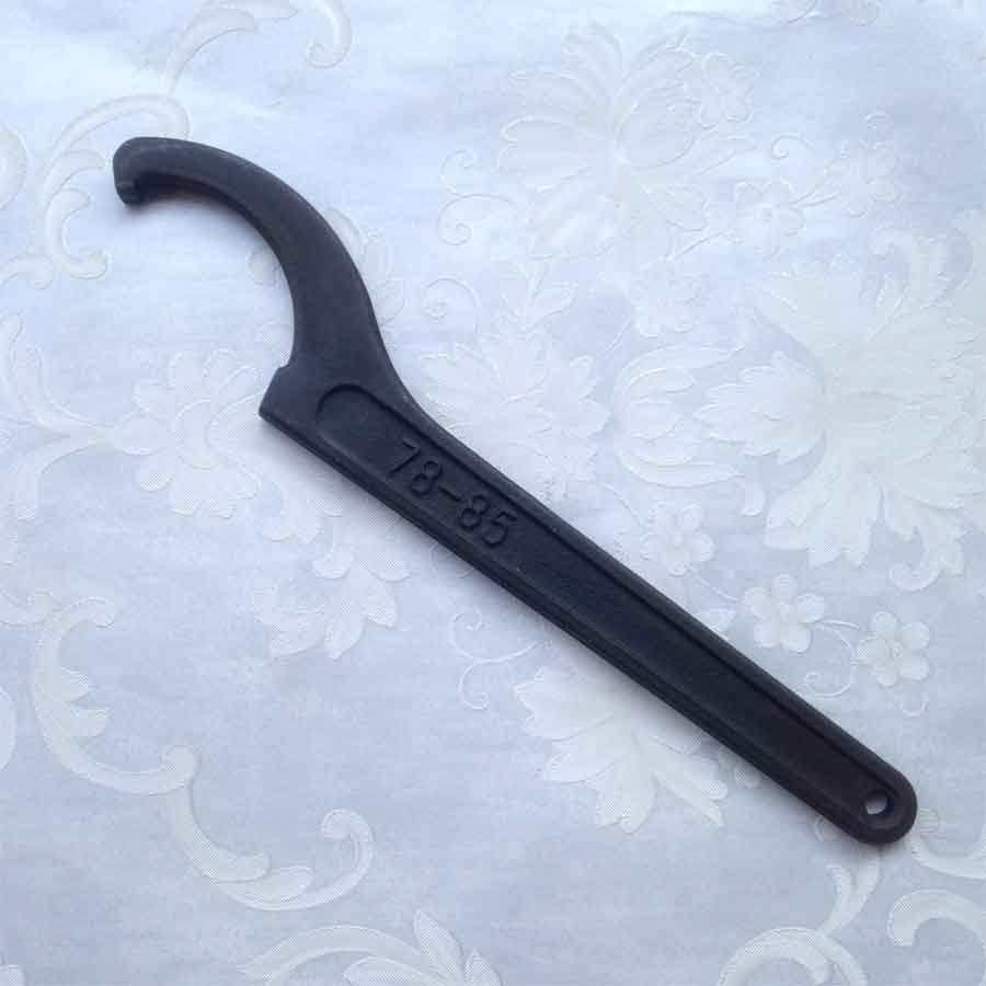 78-85-month tooth wrench and cap wrench round nut wrench numerical control wrench side hole hook type wrench