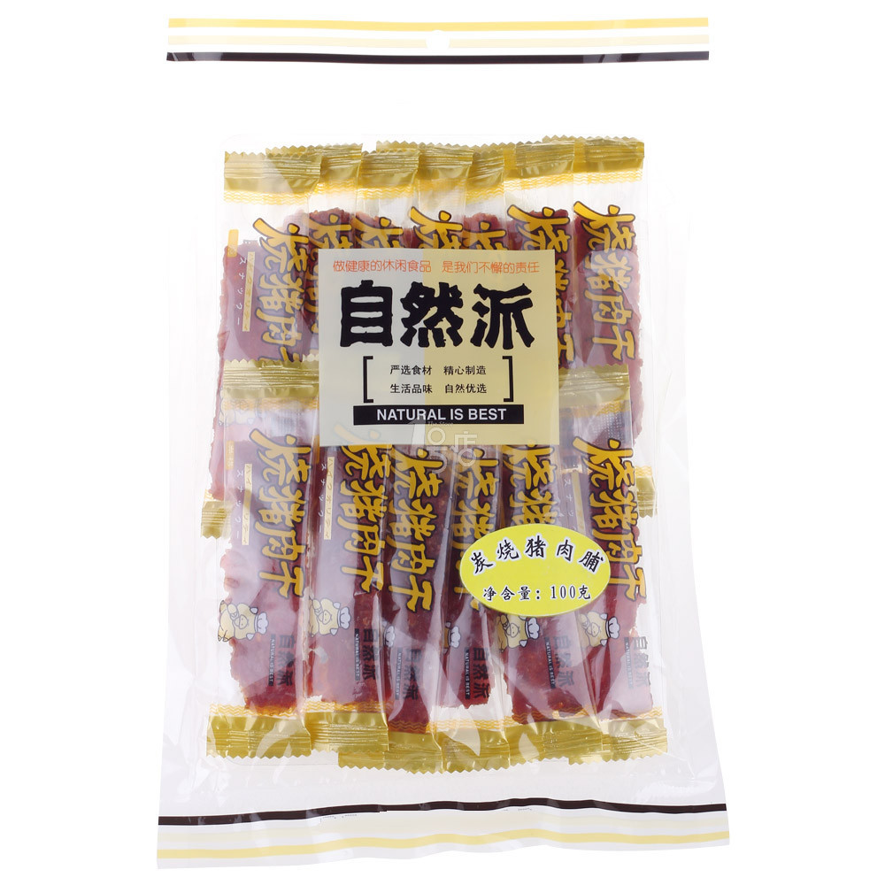 自然派 炭烧猪肉条100g/袋装