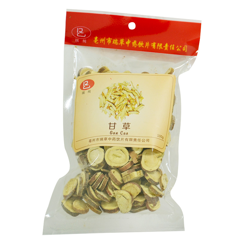 瑞草 甘草 100g 内蒙产 甘草片
