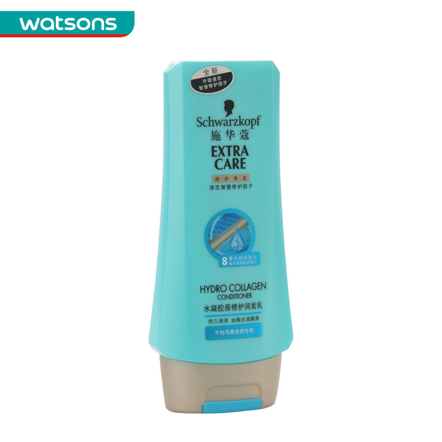 【屈臣氏】施华蔻水凝胶原修护润发乳200毫升