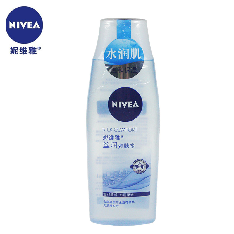 NIVEA妮维雅女士护肤 丝润爽肤水 帮助舒缓面部干燥 200ml