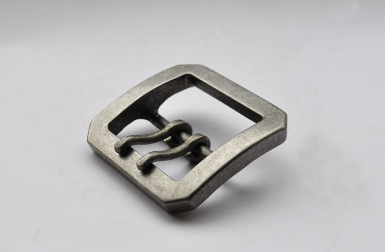 Belt HEAD 8MM thick handmade stainless steel BELT buckle STONE wash vintage click style 45MM WIDE