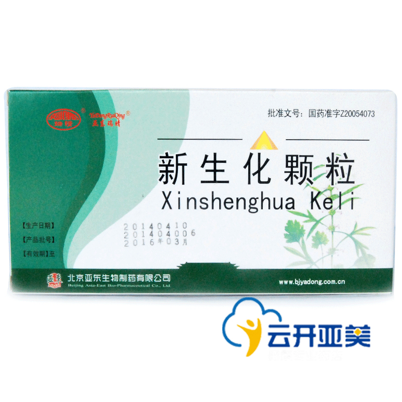 亚东瑞晴 新生化颗粒 6g*12袋/盒