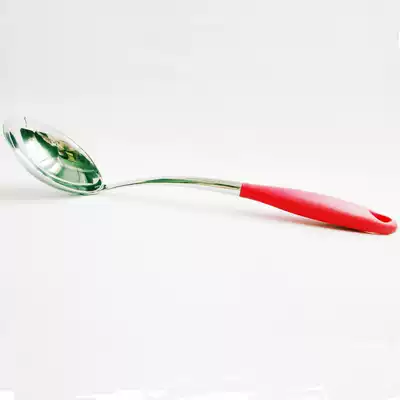 Stainless Steel Long Handle Spoon Home Hotel Western Food Buffet Public Spoon Salad Spoon Kitchen Cooking