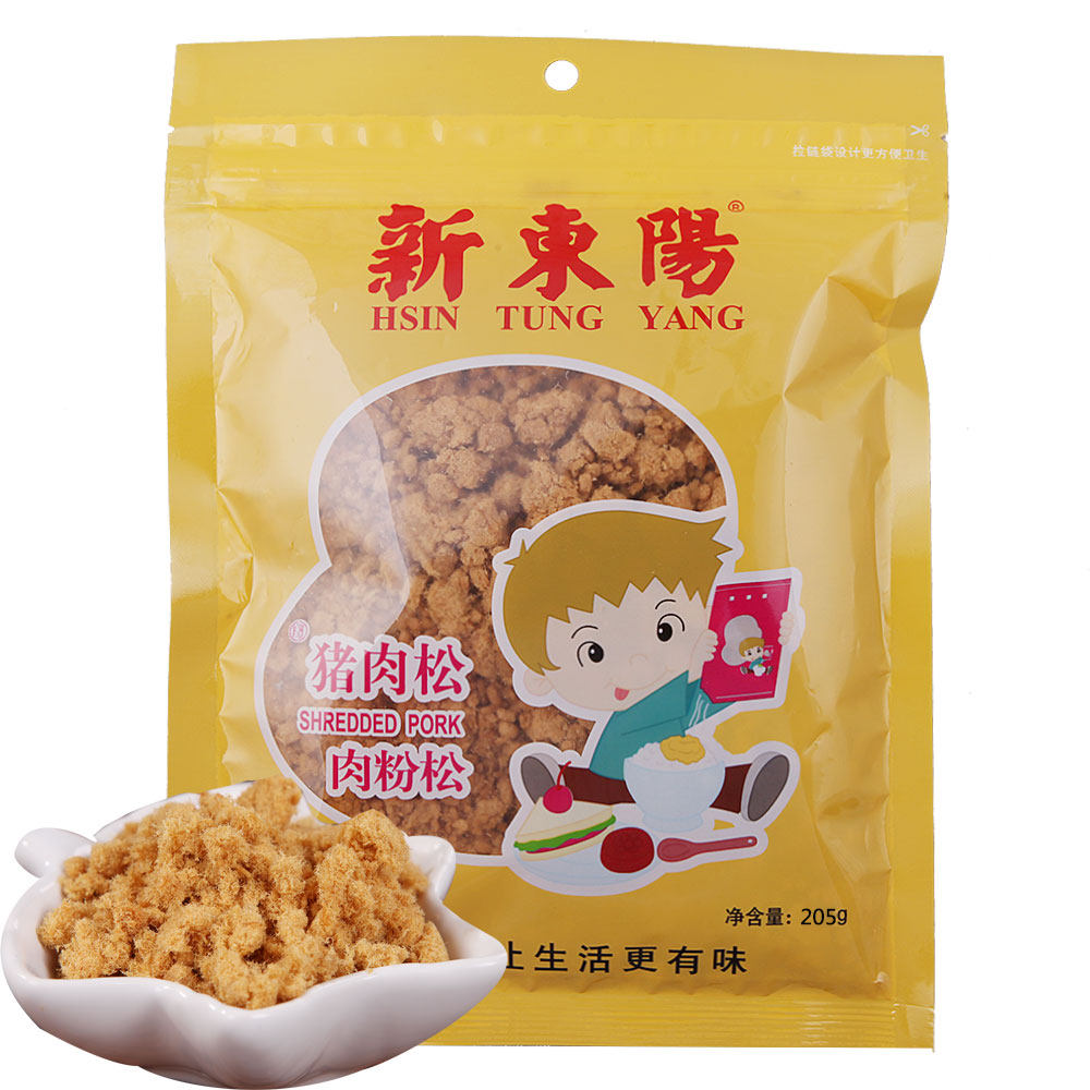 【天猫超市】 新东阳 猪肉松原味肉松205g/袋宝宝辅食