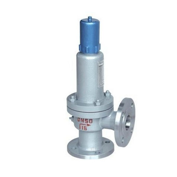 A41H-16C cast steel spring micro-set safety valve oil air water with DN150 6 inches