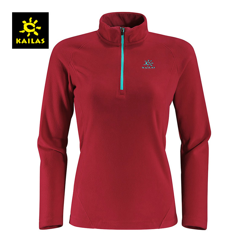 【2015秋冬新款】KAILAS/凯乐石 女款贴身套头抓绒衣 DG220034