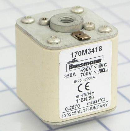 Bussmann fuse 170M3418 350A 690V aR straight beat
