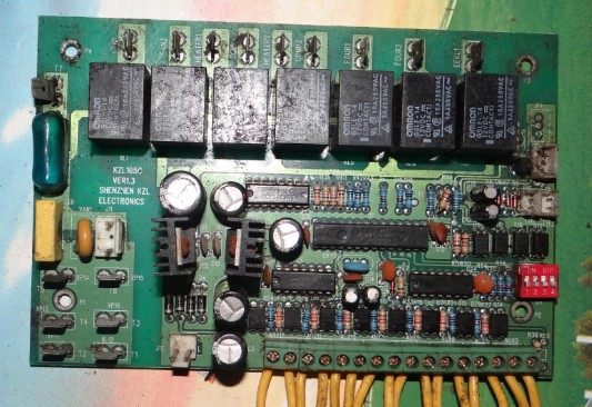 Central air conditioning ELECTRONICS computer version KZL105C CER1 3 control panel