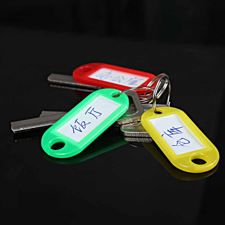 Plastic Key Card Hand Card Hotel Number Plate Key Button Guesthouse Classification Card Number Plate Tag Tag