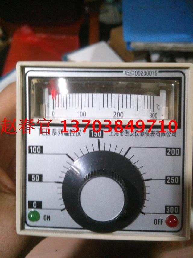 Temperature controller Shanghai Aolong Instrument Co, Ltd TED-2001 E type 0~300℃