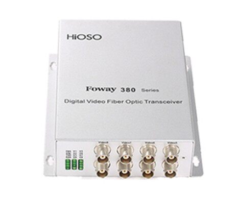 Haishuo 8-channel digital video optical transceiver with 1-channel reverse data FOWAY380T R-RD1-S20F