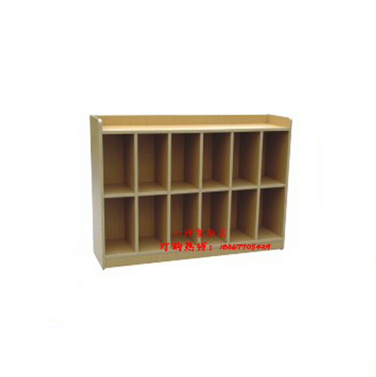 Professional Production Toddler Bookcase Children Beech Wood Bookcase Cabinet Toy Rack Log Toy Cabinet Containing Layer Shelf Manufacturer Direct