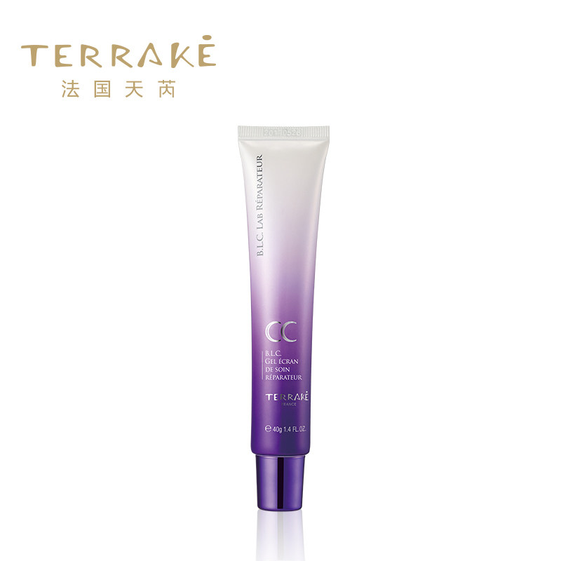 terrake法国天芮b.l.c.隔离乳 保湿遮瑕美白CC霜完美裸妆40ml*1支