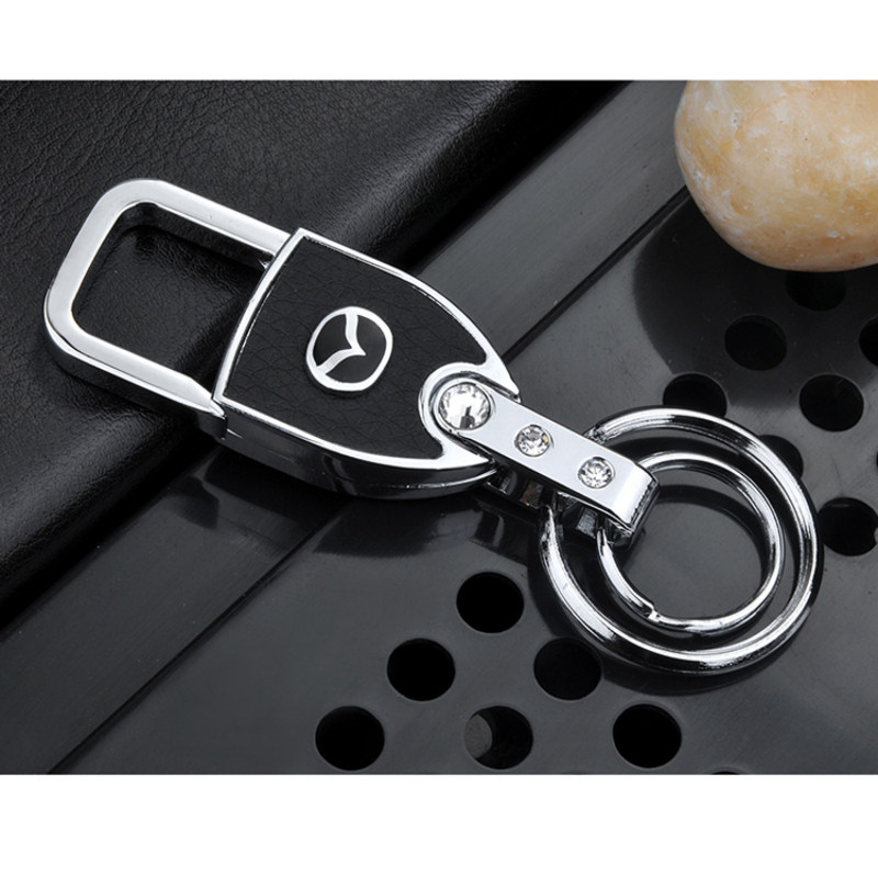 马自达6 3阿特兹昂科塞拉睿翼CX-5 CX-7汽车钥匙扣链马自达装饰品