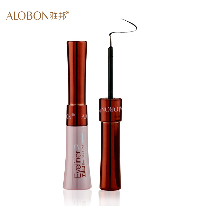 ALOBON/雅邦深邃美眸眼线液笔5.5ml弹力柔软防水不晕染正品眼妆