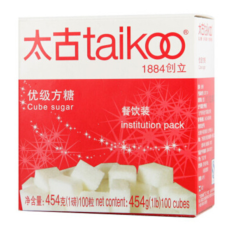 【天猫超市】太古 优级方糖 餐饮装 454g/盒 居家旅行的上好选择