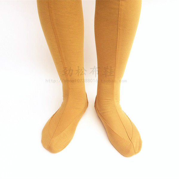 Monk socks female summer thin leggings monk socks autumn and winter thickened breathable monk socks male monk pure cotton big socks