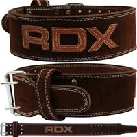Chính hãng RDX tập thể hình chuyên nghiệp tập thể hình cử tạ cứng kéo nâu da đôi khóa đào tạo sức mạnh vành đai đai để quần tan mỡ