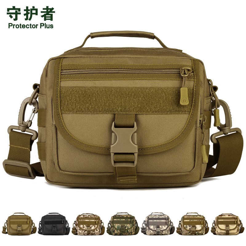 MOLLE big side bag kit army meme outdoor sports bag male and female camouflated hand man bag single shoulder inclined satchel bag
