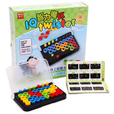nibobo intellectual magic ring big intelligence thinking game graphics combined reasoning toy gift