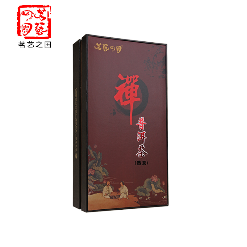 茗艺之国普洱茶熟茶散茶 300克 精品茶叶礼盒