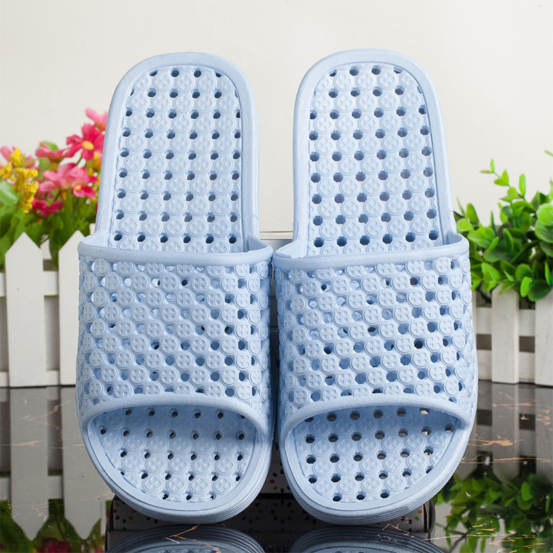 【天猫超市】兴伦居家男女夏季浴室漏水防滑厚底室内情侣凉拖鞋55