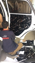  Calm sound insulation Calm four-door sound insulation package The whole car sound insulation anti-vibration pad can be installed as a national package