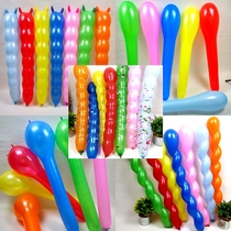 Alien balloon wholesale thick color free mail childrens many creative cute animal long balloon 100 pack