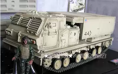 Collection out-of-print FOV 1:32 US military M270 multi-barrel rocket car alloy first hand 10 years ago
