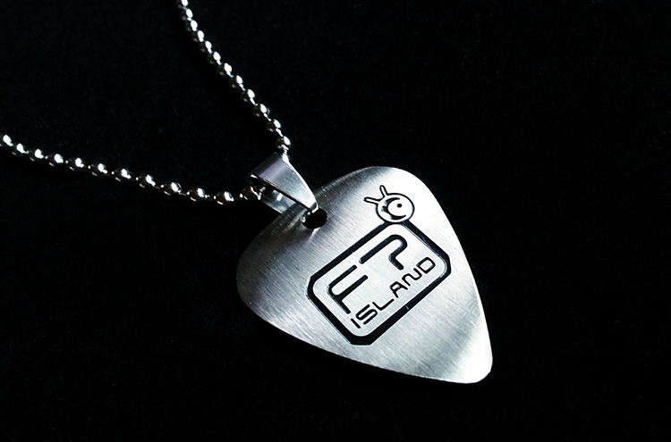  Gsumusic titanium steel plus-sheet necklace FTIsland extravagant looking MV Li Hirokki FT Pri (silver)