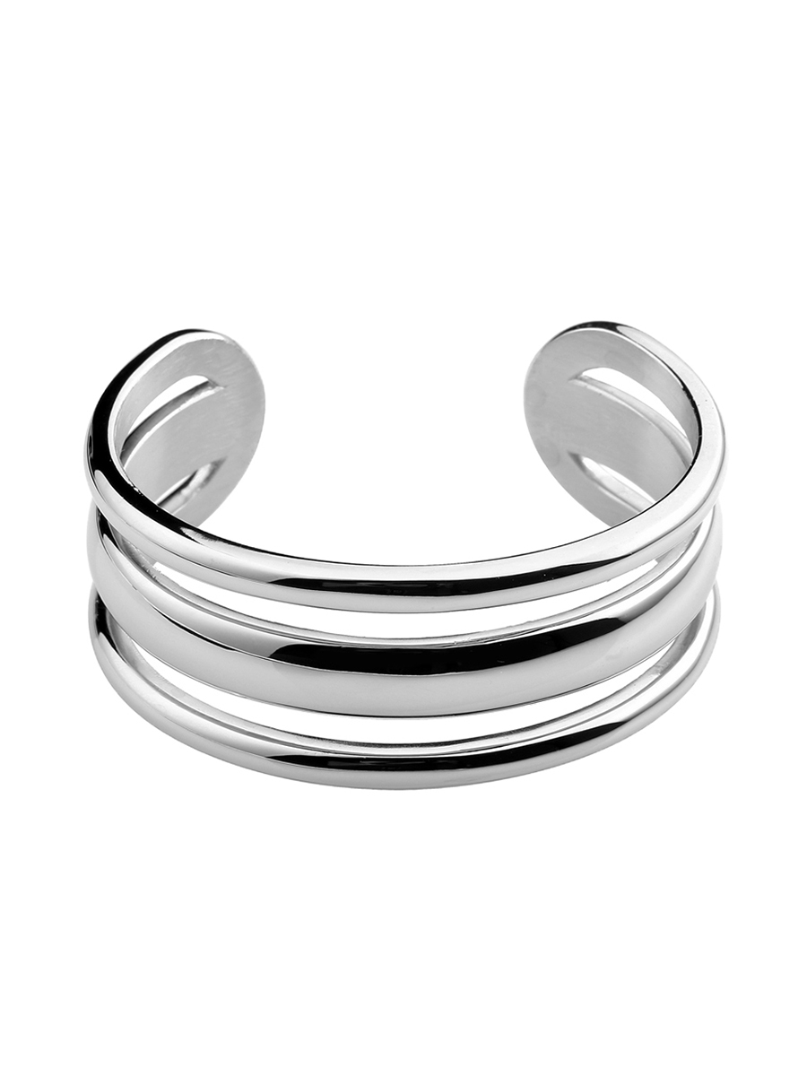 DYRBERG/KERN 银色新艺术系列形象款手镯