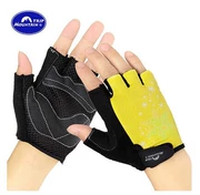 Găng tay chống nắng Mountain line ngoài trời khô nhanh chống trượt găng tay nửa ngón tay nam và nữ leo núi không ngón cưỡi găng tay chiến thuật