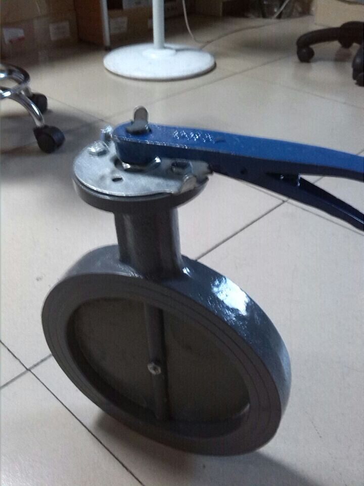 Manual hot air butterfly valve MW200 DN200