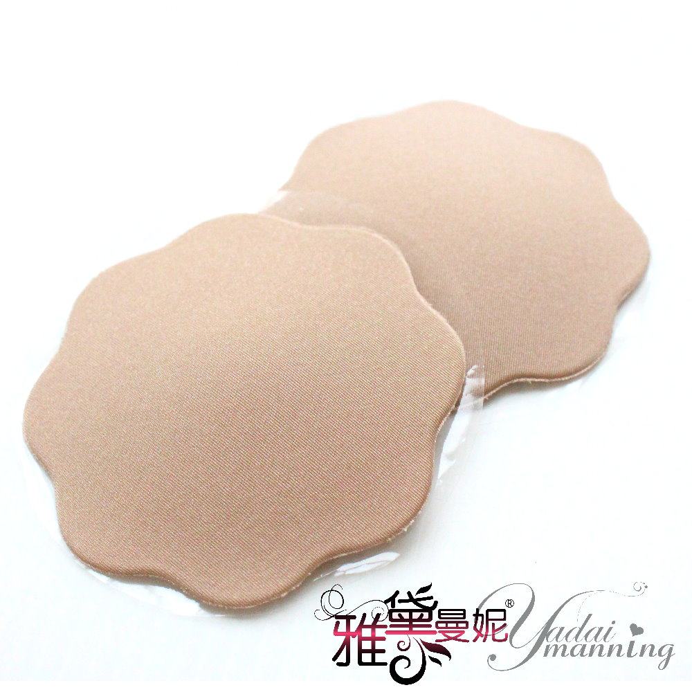 台湾官网直邮进口雅黛曼妮 隐形胸罩 花瓣型布面胸贴(四组八入)