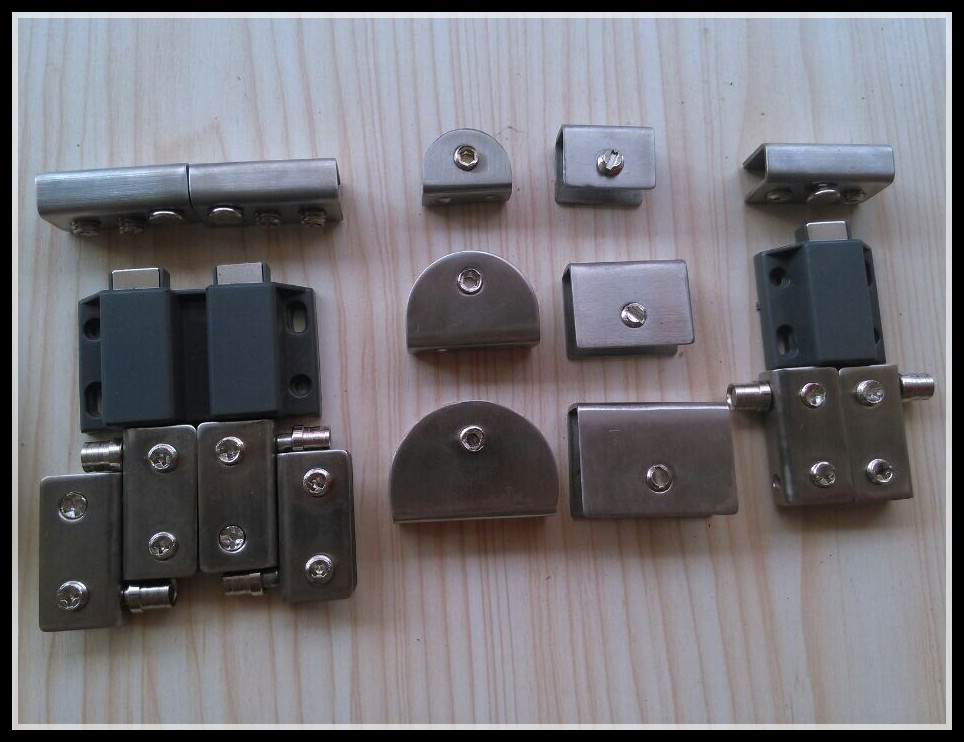 Glass Clip Glass Trust Glass Care Holder Clip 8-12mm Fixed Clip Semi-circular Square Single Double Magnetic Touch