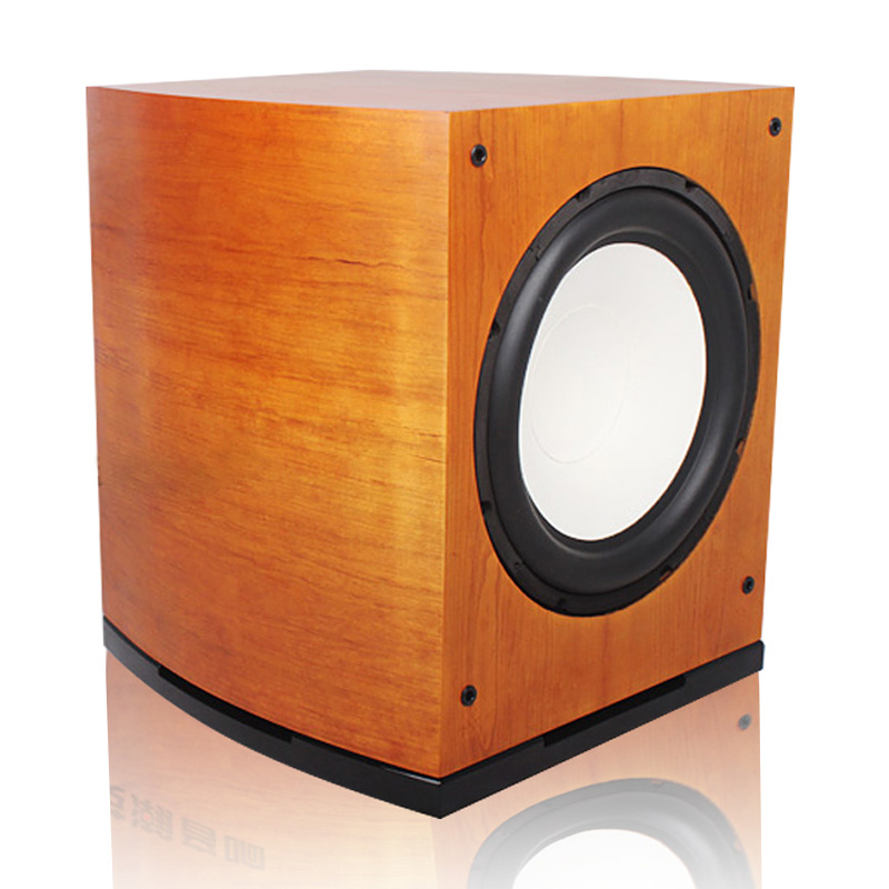 YOHONG yinghan D-01 Active Subwoofer 12 inch horn pure manual process real natural raw wood skin