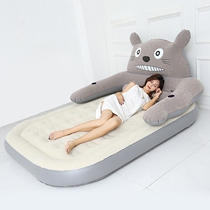 Chinchilla inflatable bed cartoon Tatami mattress Cute lazy sofa Single double household air cushion bed thickened sleeping mat