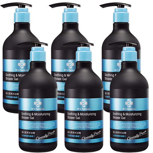 台湾官网直邮进口《台塑生医》Dr’s Formula晶白润泽沐浴精(580g