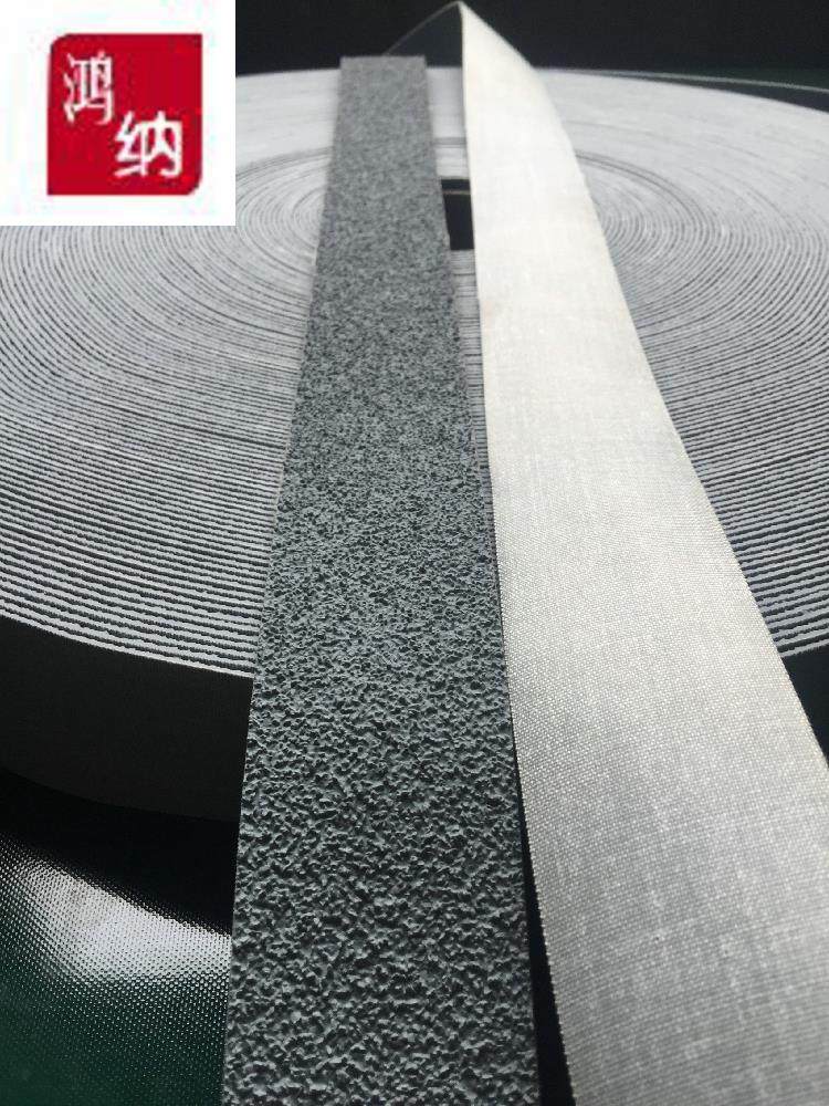 Rough surface with printing machine stick rubber leather belt of rubber - leather pellet belt of the loom