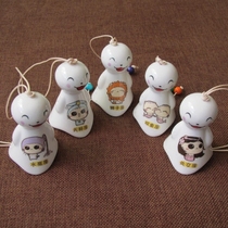 12 Constellation Japanese Sunny Day Doll Ceramic Wind Bell Pendant Hanging Couple Creative Birthday Christmas Gift Girl