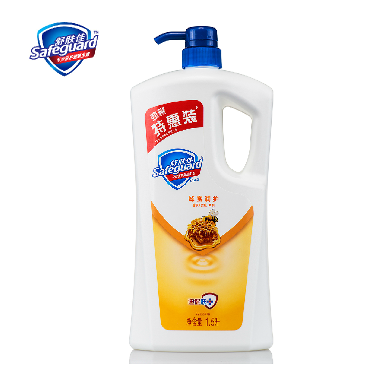 舒肤佳沐浴露  蜂蜜润护1.5L/720ml  健康柔肤