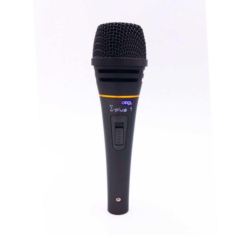 carol Sigma plus 1 Taiwan Jiale super heart type anti-howling anti-drop dynamic coil wired microphone
