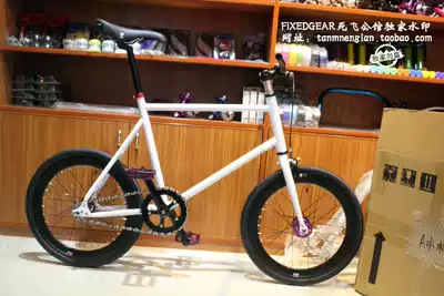 fixedgear Dead Fly Mansion black and white 20-inch dead fly vehicle upside down ride men and women dead fly mini bike