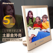 Newman khung ảnh kỹ thuật số album điện tử HD 8 inch 10 inch siêu mỏng cắm công ty biểu tượng tùy chỉnh với điều khiển từ xa