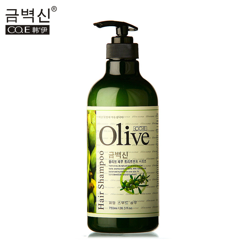 【天猫超市】CO.E韩伊橄榄Olive营养柔顺洗发露洗发水大瓶装750ml