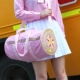 Gấu sữa trà * Túi đựng hành lý Sakura đa dạng Magic Array Anime Surrounding Girl Travel Bag Shoulder Messenger Bag ba lô du lịch Túi du lịch