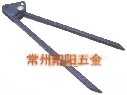 Alloy Compasses Spring Compasses Fitter Plan of Tungsten Steel Head Industrial Compasses 300 mm 12 inch